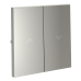 Клавиши для выключателя жалюзи Voltum S70 (сталь) VLS002505