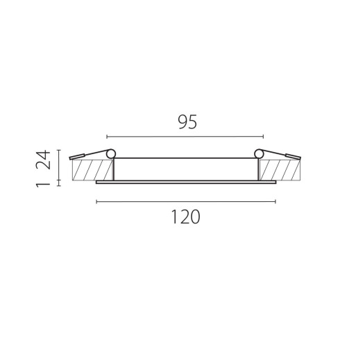 Светодиодная панель Lightstar Zocco 223102-XS