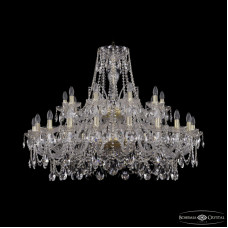 Подвесная люстра Bohemia Ivele Crystal 1411/20+10/400/2d G