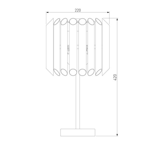 Настольная лампа Bogates Castellie 01107/3