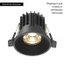 Встраиваемый светильник Maytoni Round DL058-7W3K-B