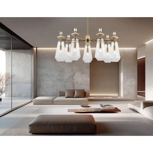 Люстра на штанге Ambrella Light High Light Ceramo Modern LH53306