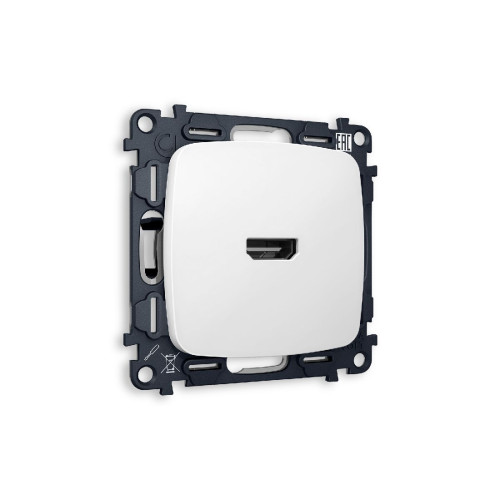 Комплект механизма розетки HDMI 2.0 40V/500MO 2.0GHz 5-18Gbit/s Ambrella Volt Omega MO134010
