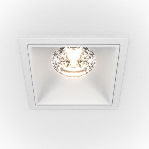 Встраиваемый светильник Maytoni Technical Alfa LED DL043-01-15W4K-SQ-W