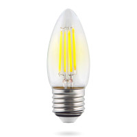 Лампа светодиодная Voltega E27 6W 4000К прозрачная VG10-C1E27cold6W-F 7029