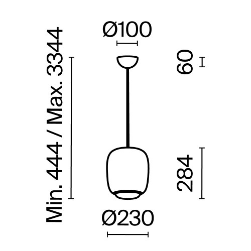 Подвесной светильник Maytoni Brio MOD466PL-L12GR3K