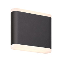 Уличный настенный светильник Elvan GW-6080S-6W-WW-BK