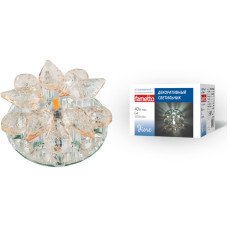 Встраиваемый светильник Fametto DLS-F129 G4 GLASSY/CHAMPAIGNE UL-00000354