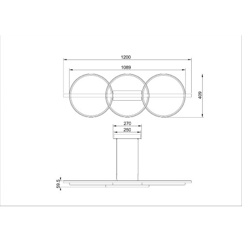 Подвесная люстра Arte Lamp Fluido A3913SP-24BK