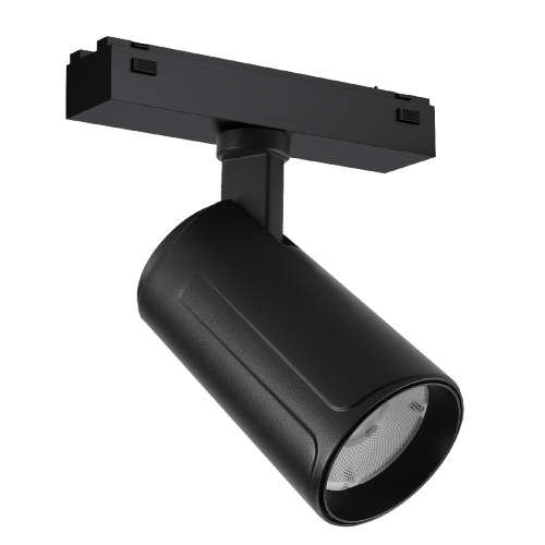 Трековый магнитный светильник iLedex Vision 4825-048-D60-10W-36DG-4000K-BK