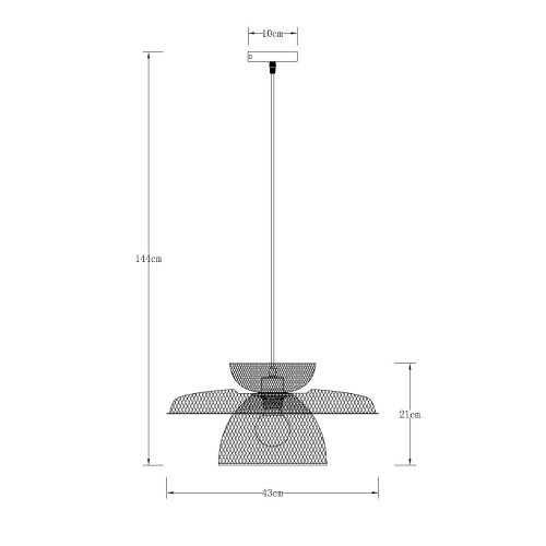 Подвесной светильник Arte Lamp Castello A7067SP-1BK