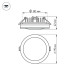 Встраиваемый светильник Arlight LTD-95SOL-10W Warm White 017985