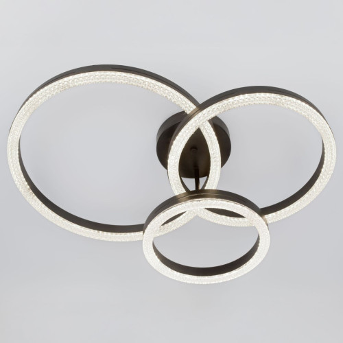 Потолочный светильник Эра Модерн Bloom CLL-1-110W 3K-6K RC BK