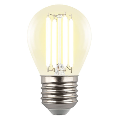 Лампа светодиодная филаментная Uniel LED-G45-4W/3000K/E27/CL GLY01TR UL-00011940