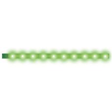 Светодиодная лента Uniel ULS-N21-2835-120LED/m-8mm-IP67-220V-8W/m-50M-GREEN бобина