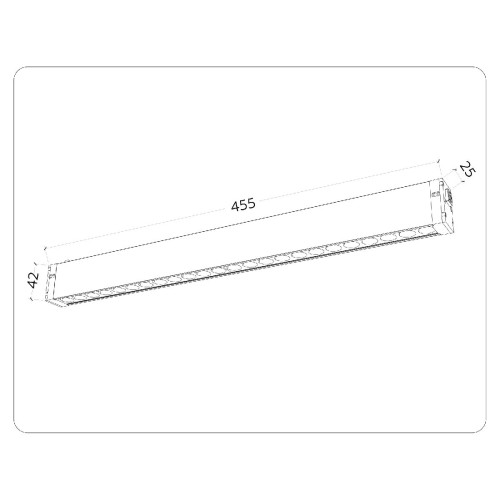 Трековый магнитный светильник Ambrella Light Magnetic 220V GL1314
