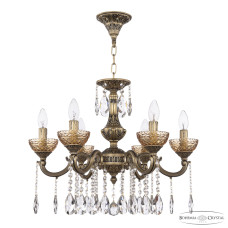 Подвесная люстра Bohemia Ivele Crystal AL78101/6/175 A AGB P Amber/M-1F