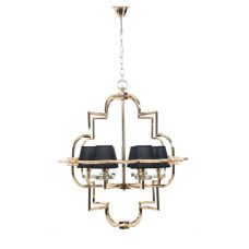 Подвесная люстра Lumina Deco Baltimore LDP 8020-6 GD+BK