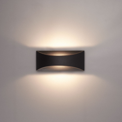 Уличный настенный светильник Arte Lamp Dino A8288AL-1BK