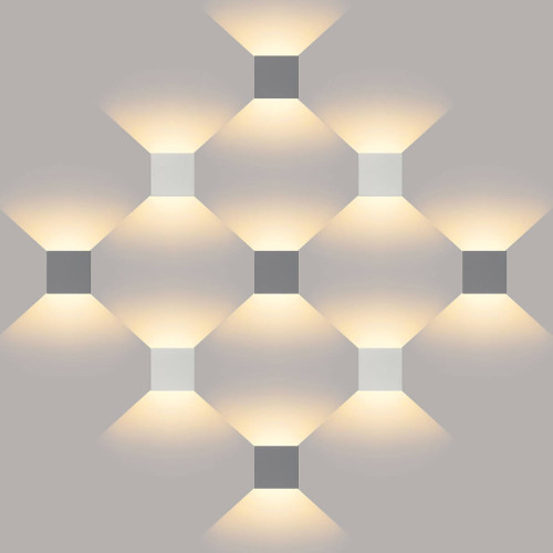 Уличный настенный светодиодный светильник Elektrostandard 1548 Techno LED Winner серый 4690389106262