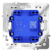 Выключатель двухклавишный с подсветкой Voltum S70 VLS020202