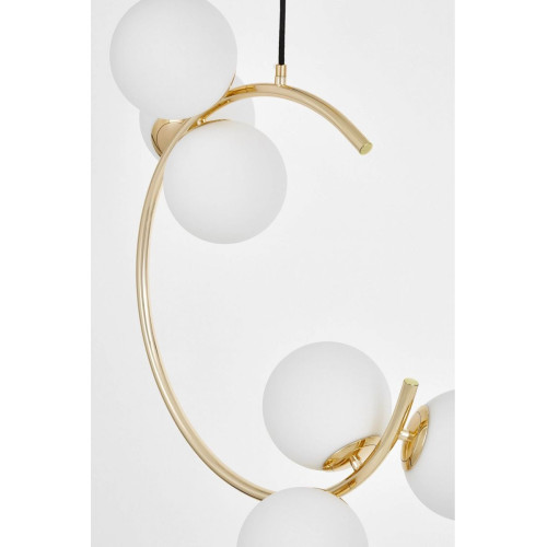Подвесная люстра Lumina Deco Bonio LDP 7031-6 F.GD
