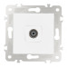 Розетка TV Arte Milano 203.43-1.white