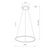 Подвесной светильник Nowodvorski Circolo Led M Black 10812