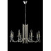Подвесная люстра Crystal Lux AURELIO SP8 GOLD+CHROME/TRANSPARENT