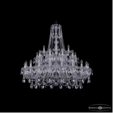 Подвесная люстра Bohemia Ivele Crystal 1411/20+10+5/400/2d Ni