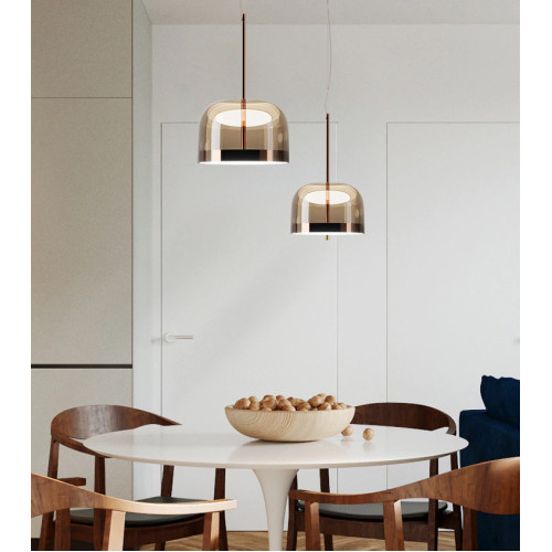 Подвесной светильник Delight Collection Equatore 9705P/S amber/copper