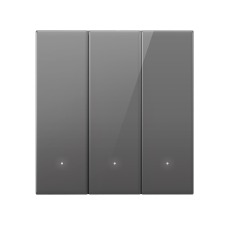 Выключатель Yeelight Pro, серия S21, проводной, 3 клавиши, серый (N L)