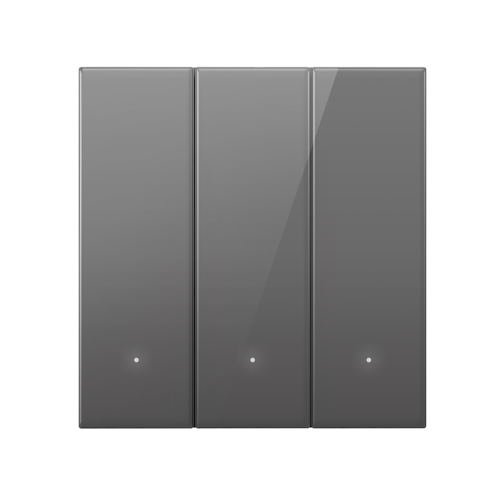 Выключатель Yeelight Pro, серия S21, проводной, 3 клавиши, серый (N L)