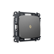 Комплект механизма 1-кл выключателя с подсветкой Ambrella Volt Omega MO652010