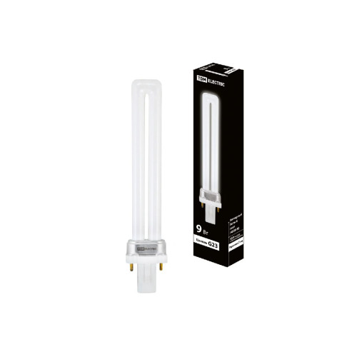 Лампа энергосберегающая TDM Electric G23 9W 4000K матовая SQ0323-0085