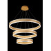 Подвесной светодиодный светильник Crystal Lux MUCHOS SP158W LED D400+600+800 GOLD