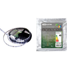 Светодиодная влагозащищенная лента TDM Electric 12В 5050 14,4Вт/м RGB 5м IP65 SQ0331-0322
