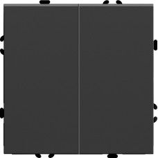 Переключатель двухклавишный Stekker RSW10-5107-05 Эмили 49843