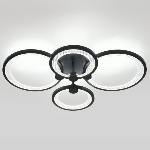 Потолочный светильник Эра Модерн Odry CLL-1-78W 3K-6,5K RC BK