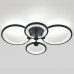 Потолочный светильник Эра Модерн Odry CLL-1-78W 3K-6,5K RC BK