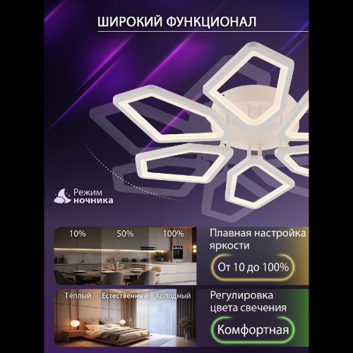 Потолочная люстра Natali Kovaltseva LED LAMPS 81443