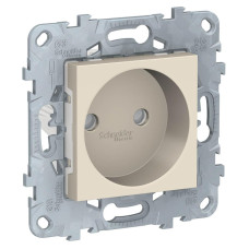 Розетка Schneider Electric Unica New б/з со шторками 16A 250V NU503344