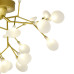 Потолочная люстра Natali Kovaltseva GRACE 75126/6C GOLD SATIN