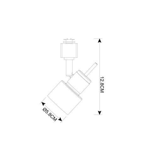 Трековый светильник ARTE Lamp ALMACH A1906PL-1BK