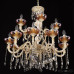 Подвесная люстра Bohemia Ivele Crystal AL79101/10+5/250/2D A WMG P Shampan/M-1G