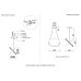 Подвесной светильник Crystal Lux NEBULA SP22W LED CHROME Подвесной светильник Crystal Lux NEBULA SP22W LED CHROME