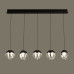 Подвесной светильник Delight Collection MD24001033-5B black/clear Подвесной светильник Delight Collection MD24001033-5B black/clear
