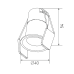 Встраиваемый светильник Designled Hidden DL-A004-7-WH-NW 023064