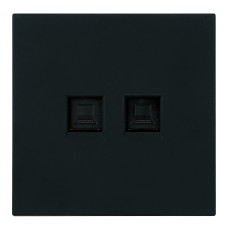 Розетка компьютерная 2-местная RJ-45 (механизм) Stekker Мия RST00-3111-05 50451