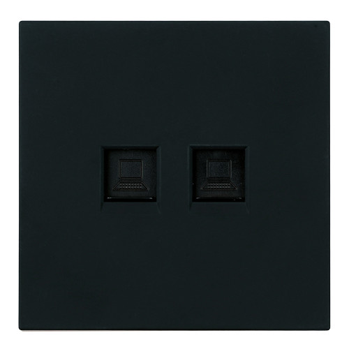 Розетка компьютерная 2-местная RJ-45 (механизм) Stekker Мия RST00-3111-05 50451